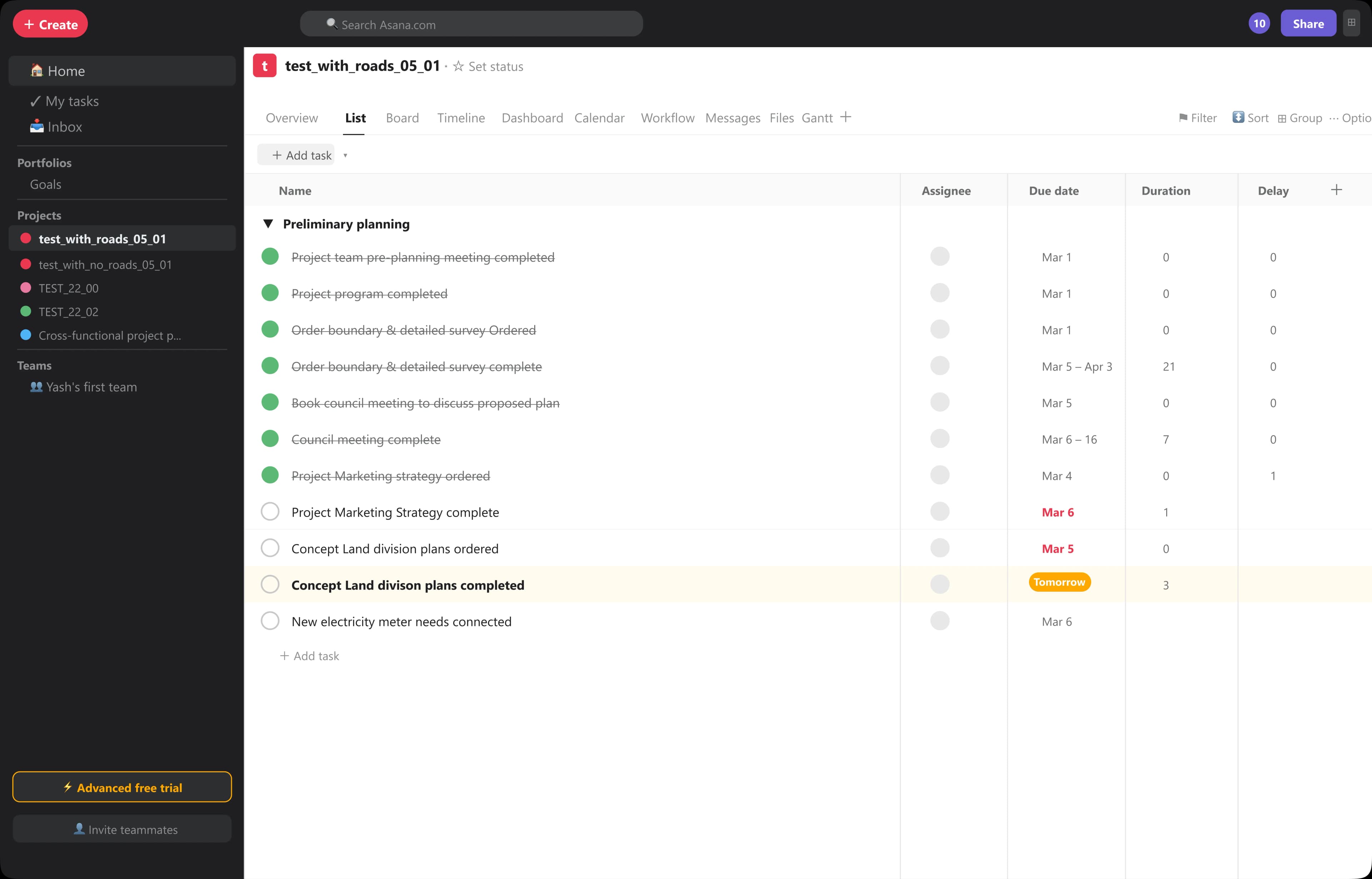 Asana Automation