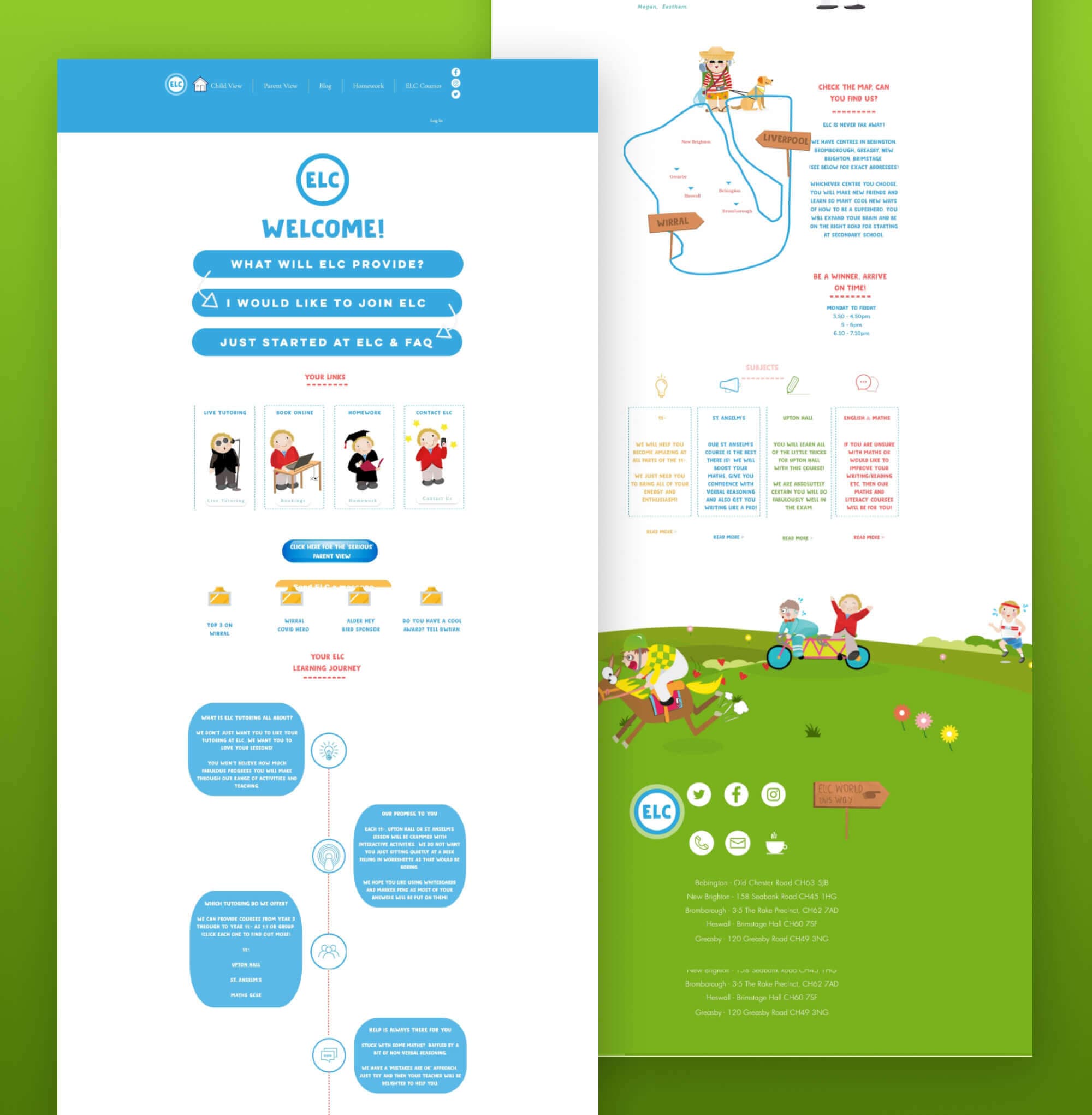 ELC Tutoring E-Learning Platform
